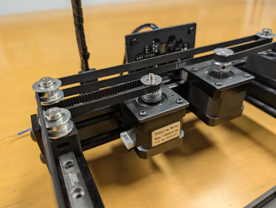 Assembled PhysiClaw rig — photo 21