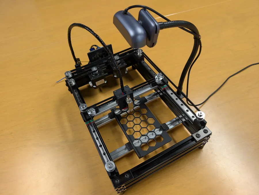 Assembled PhysiClaw rig — photo 27