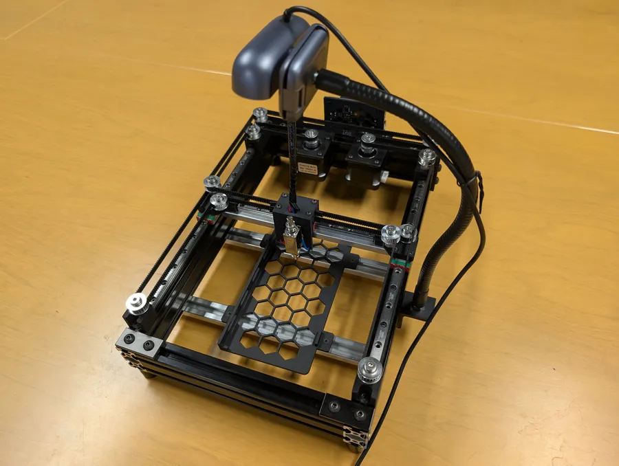 Assembled PhysiClaw rig — photo 33