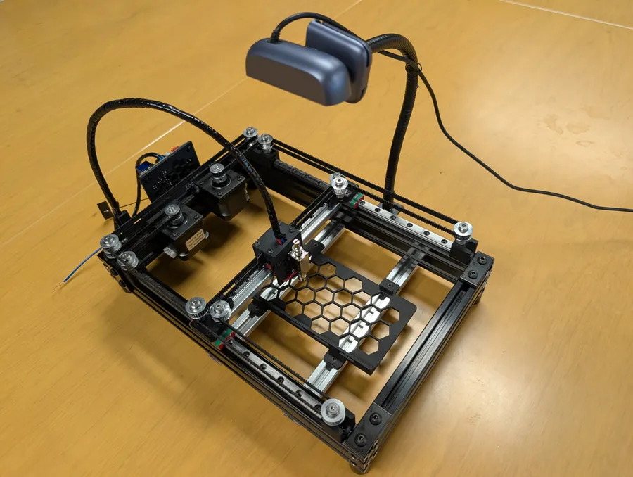 Assembled PhysiClaw rig — photo 35