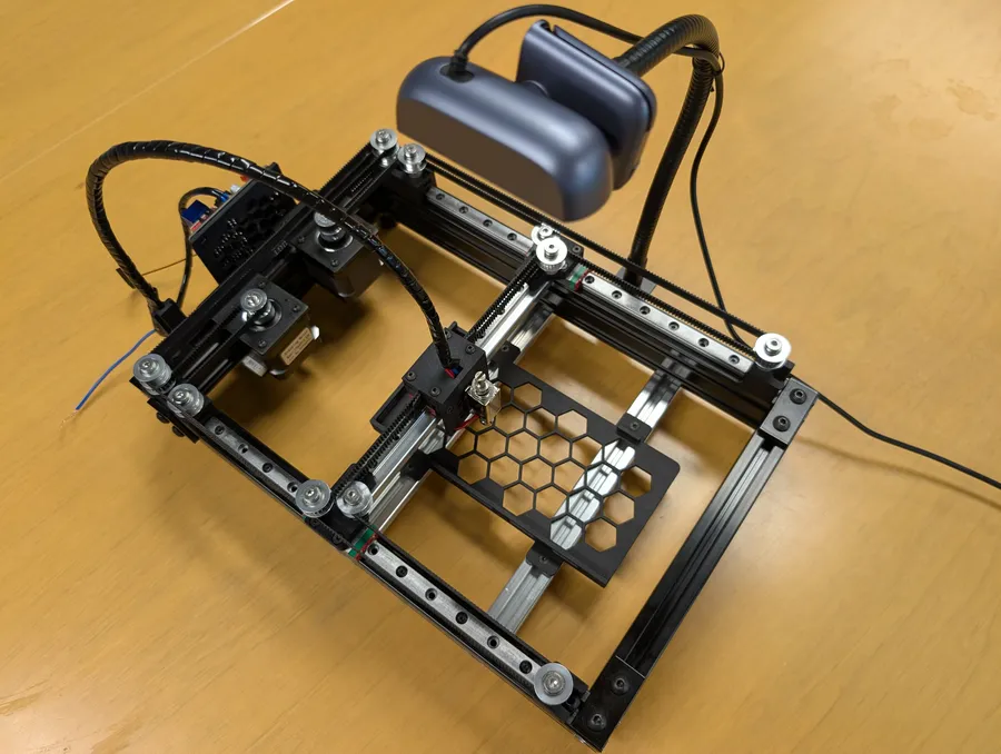 Assembled PhysiClaw rig — photo 42