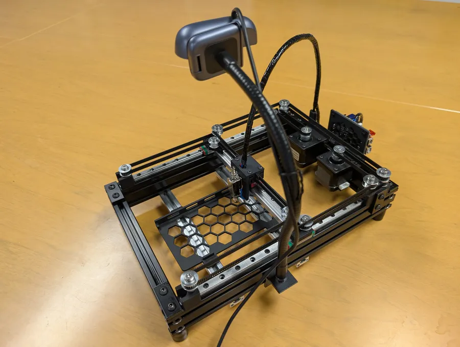 Assembled PhysiClaw rig — photo 44