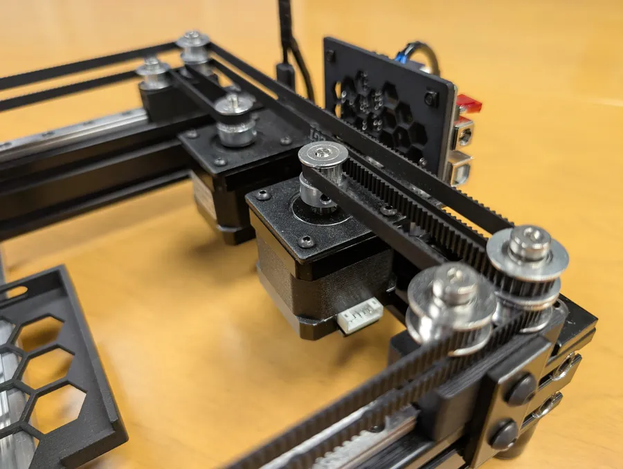 Assembled PhysiClaw rig — photo 46