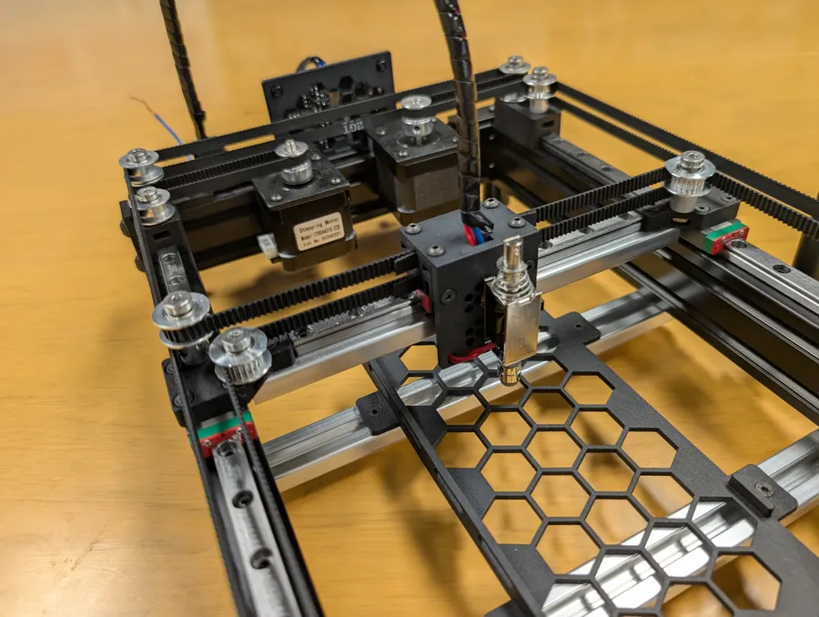 Assembled PhysiClaw rig — photo 60