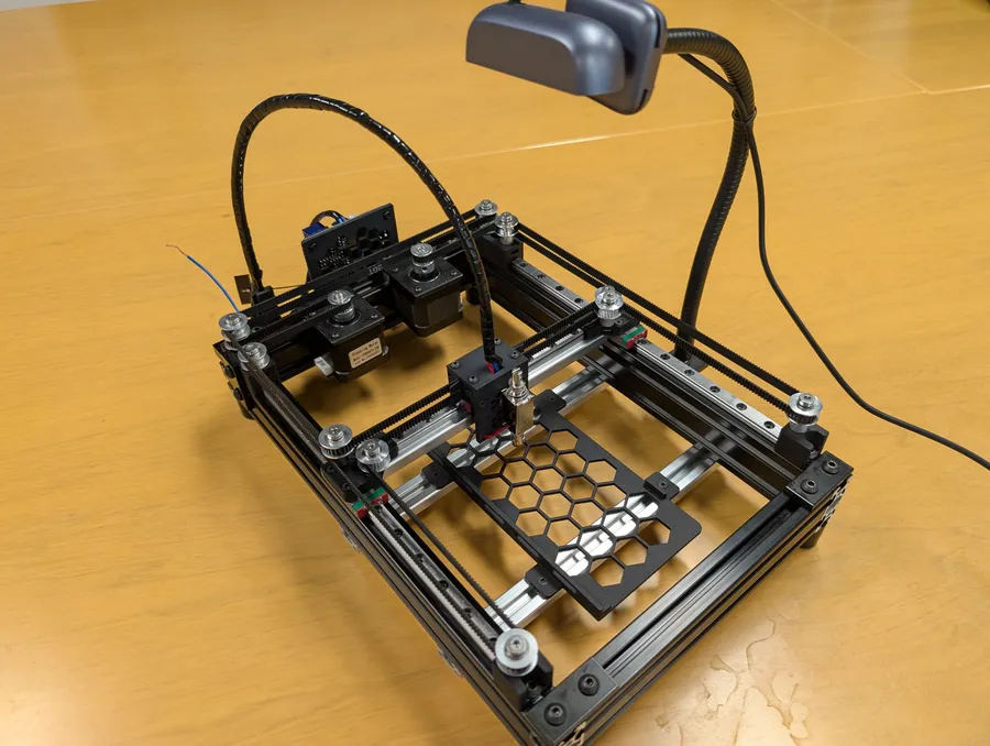 Assembled PhysiClaw rig — photo 61