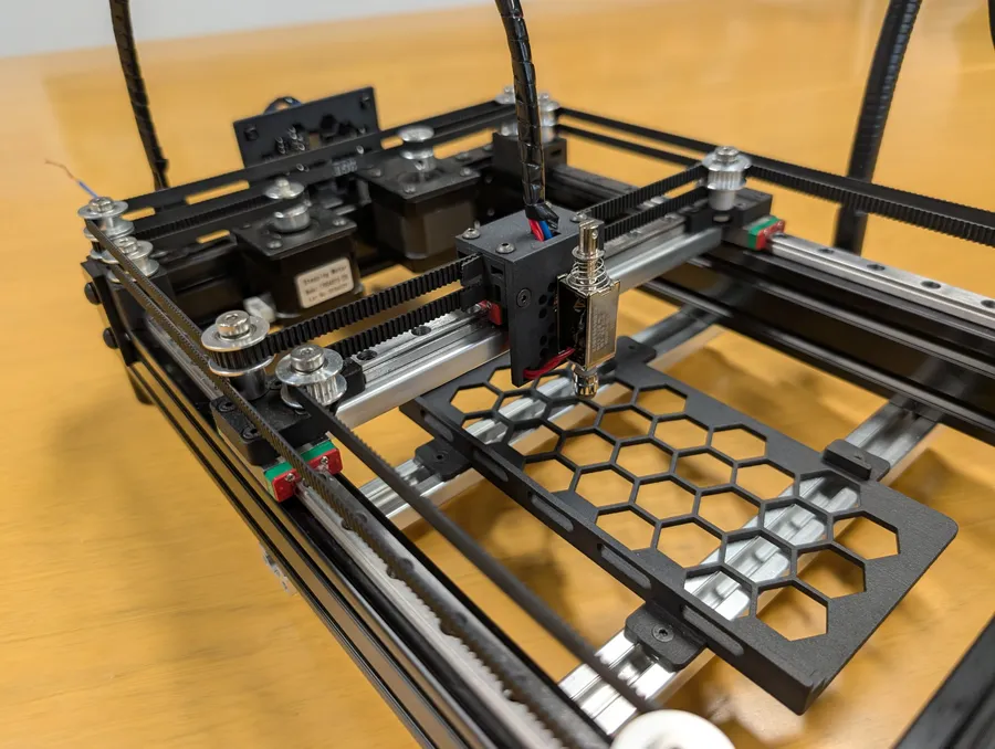 Assembled PhysiClaw rig — photo 62
