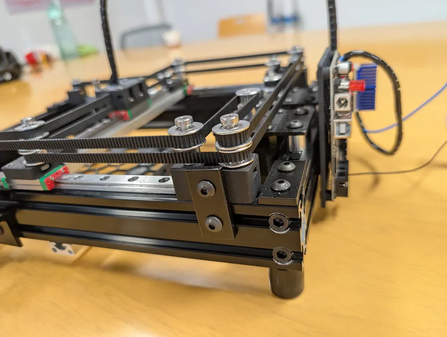 Assembled PhysiClaw rig — photo 68