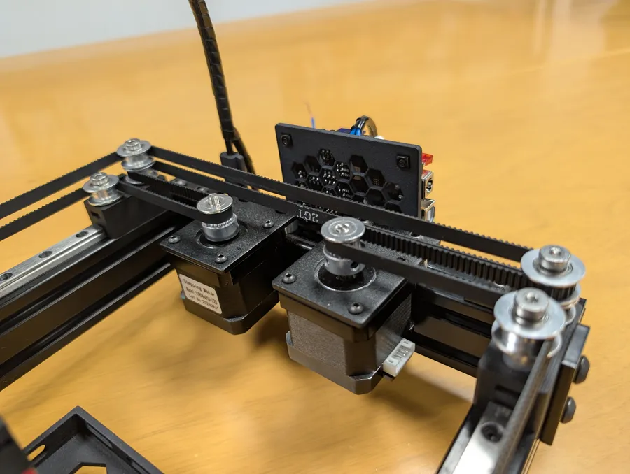 Assembled PhysiClaw rig — photo 74